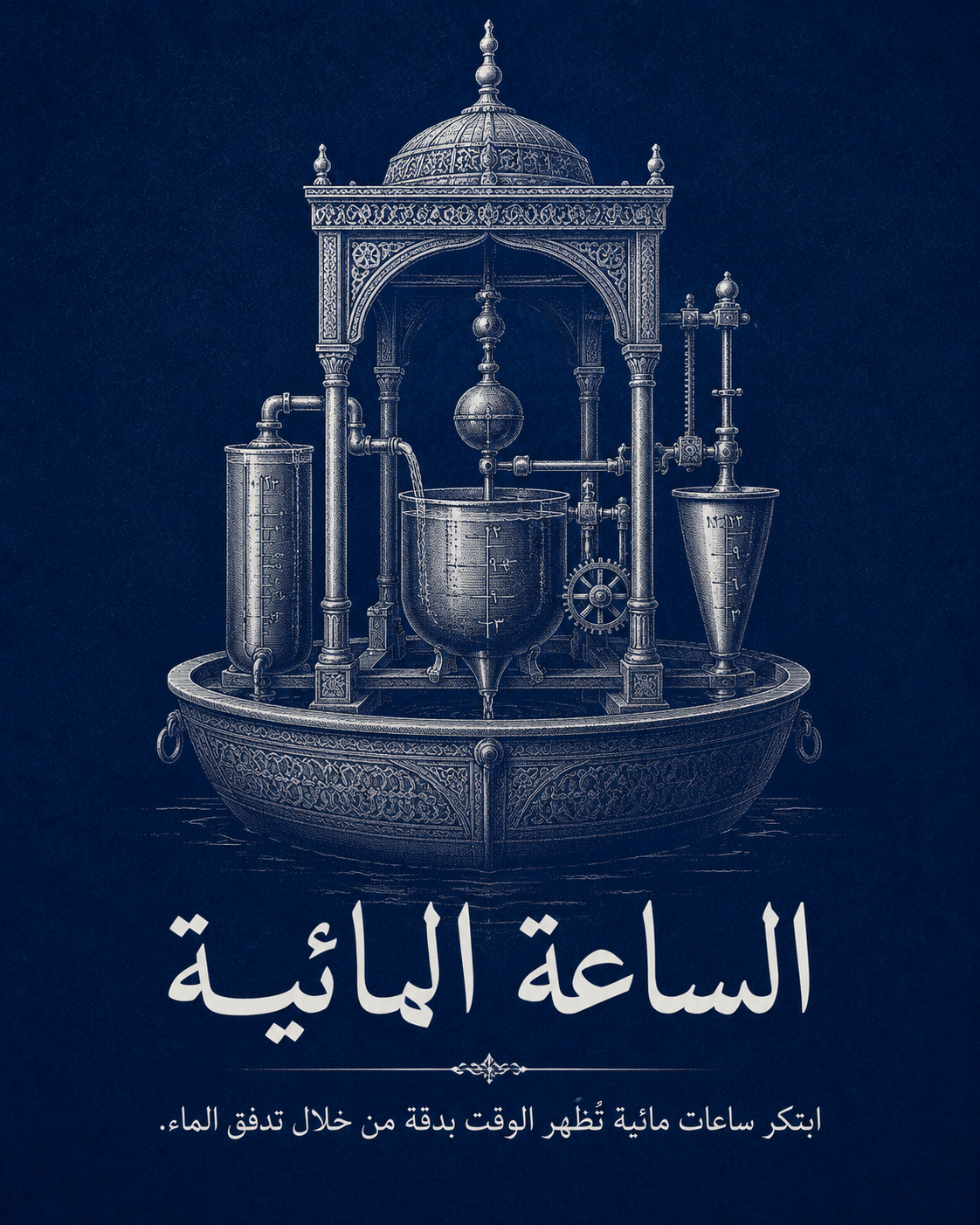 الساعة المائية